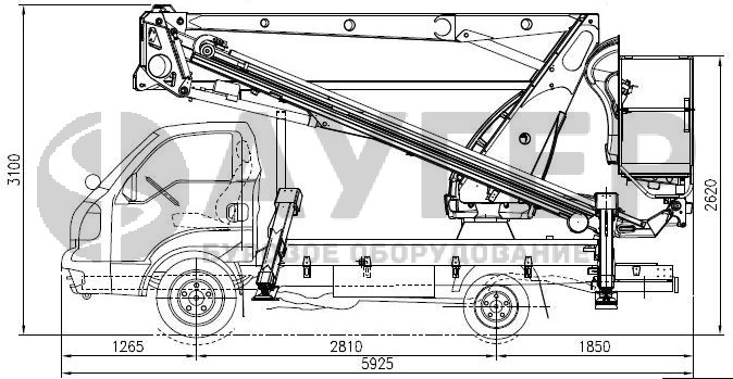 Габаритные размеры HORYONG Sky 210