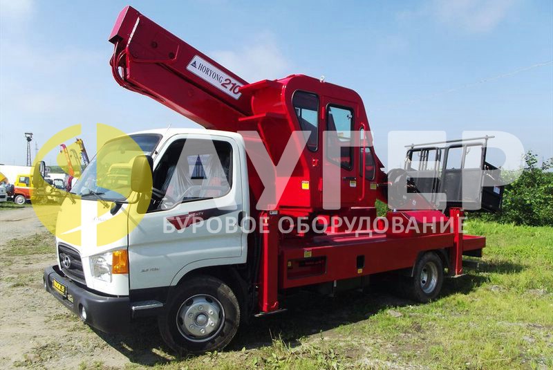 Продажа автовышки Horyong Sky 210 на базе Hyundai HD-78