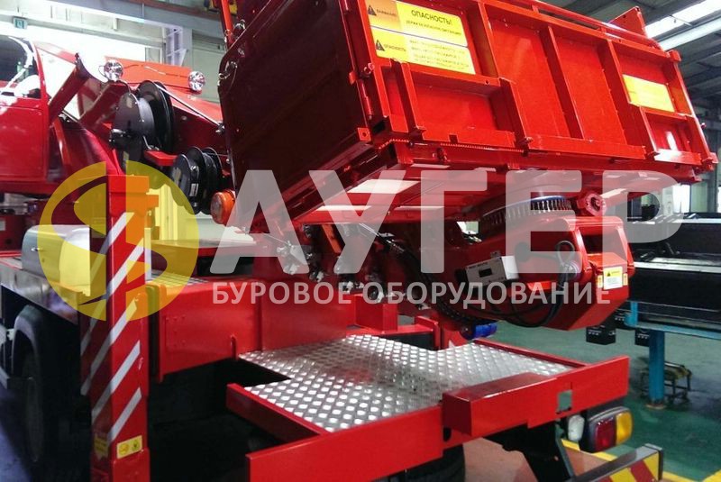 Купить автовышку Horyong Sky 400sf на базе Daewoo Novus