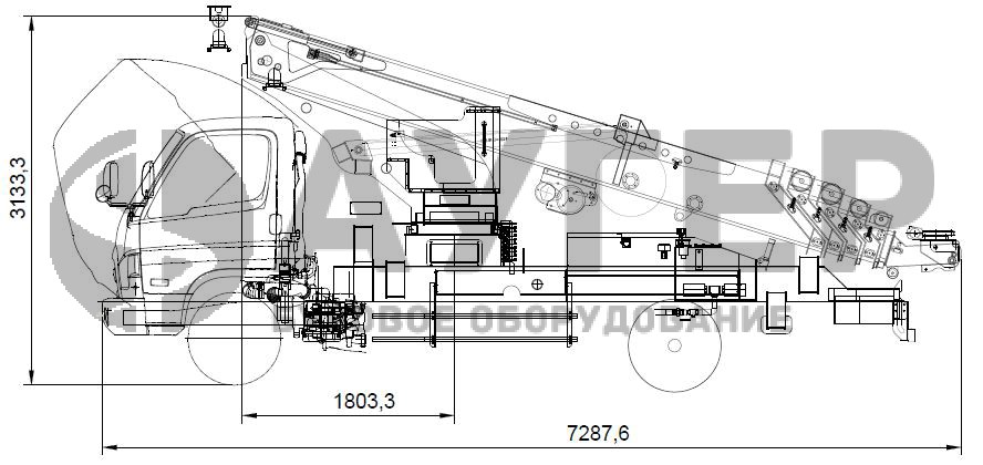 Габаритные размеры Novas 450Q