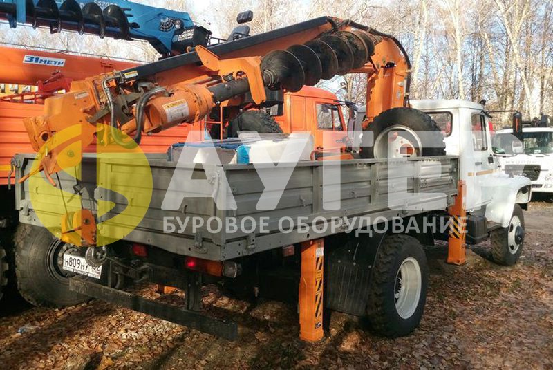 Бурильно-крановая установка DH SUPER 3000A на базе ГАЗ 33081 от производителя