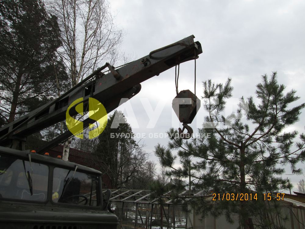 Бурильно &ndash;крановая ремонтная специальная машина МРС-Б на базе ГАЗ-66