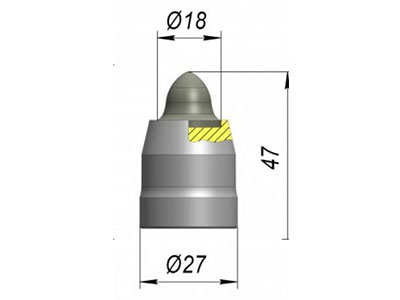 Резец A30W-18F