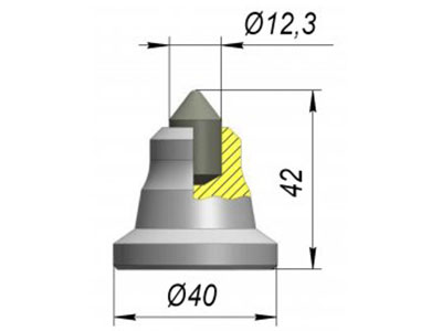 резец A40-12.3