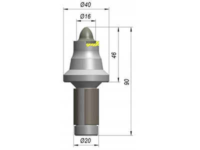 резец A40-16F