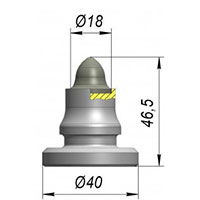 Резец A40E-18F