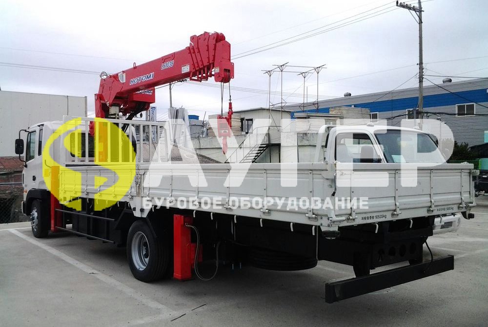 Бурильно-крановая установка HOTOMI AUGER LS 1036