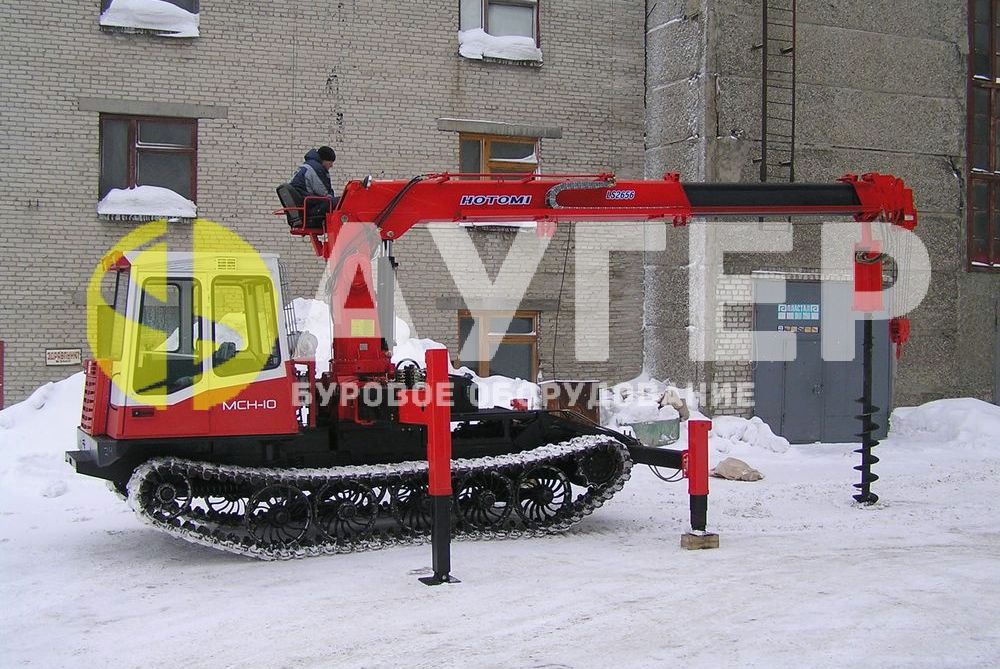 Бурильно-крановая установка HOTOMI AUGER LS 2656