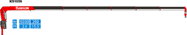 Схема крановой установки Kanglim  KS1056