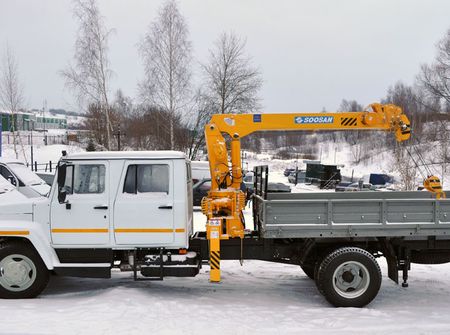 Soosan SCS334 на базе автомобиля