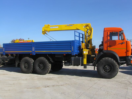 Soosan SCS335 на базе КамАЗ