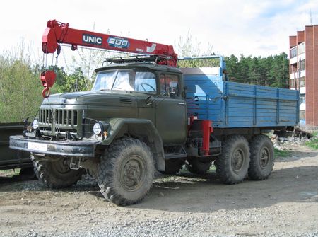 КМУ UNIC URV294 на базе УРАЛ