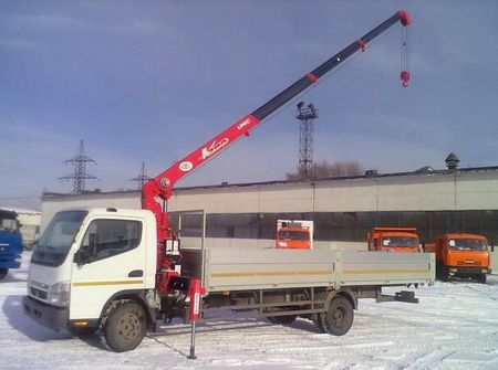 КМУ UNIC URV373 на базе HINO