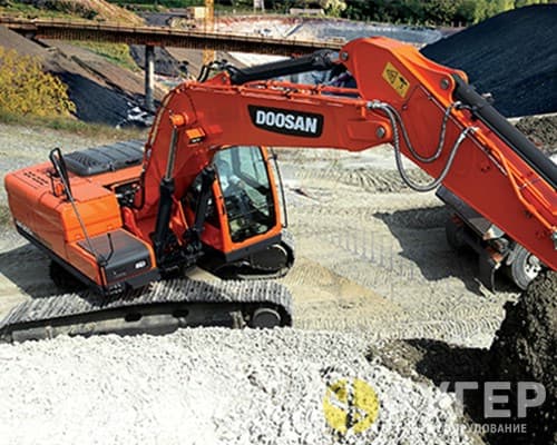 Гидролиния для Doosan DX200 общий вид