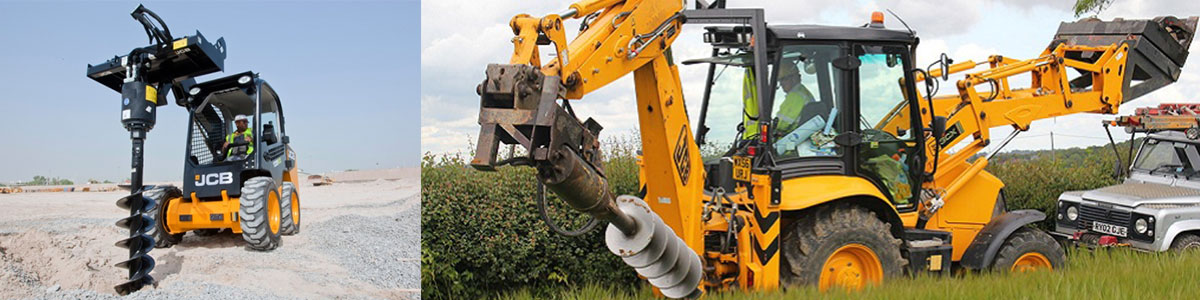 Гидробур для JCB (гидровращатель