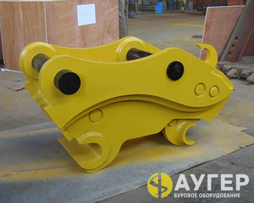 Быстросъем для Komatsu WB156 (квик-каплер)