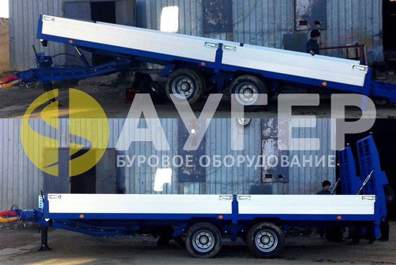 Продажа прицепа 836904 модель 10/6.2 с наклоняемой платформой