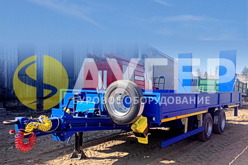 Прицеп 836904 модель 10/6.2 с наклоняемой платформой от производителя