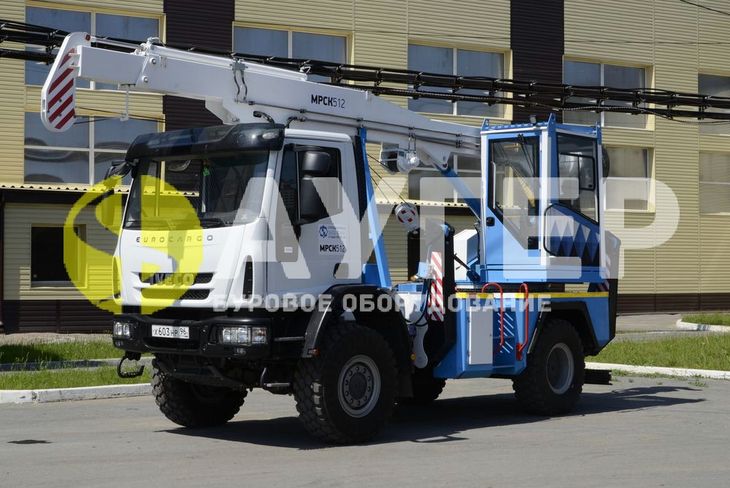 бурильно-крановая машина МРСК-512 на базе Iveco