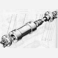 Цилиндр гидравлический 66-04.04.000А