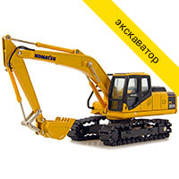 Гидробур для Komatsu PC200 (гидровращатель)
