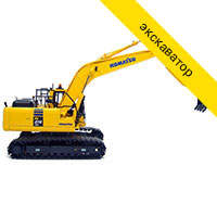 Гидробур для Komatsu PC210 (гидровращатель)