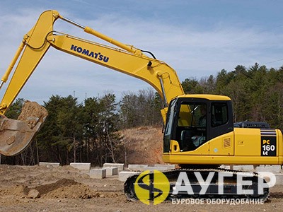 Гидровращатель (гидробур) для Komatsu PC160 LC-8