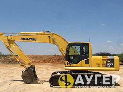 Гидровращатель (гидробур) для Komatsu PC200