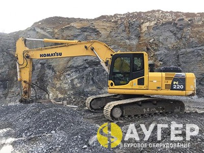 Гидровращатель (гидробур) для Komatsu PC220