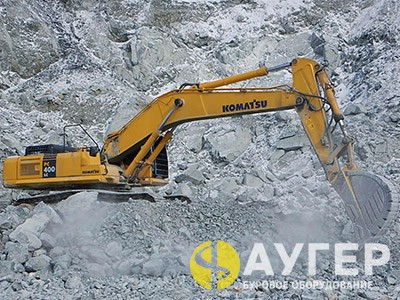 Гидровращатель (гидробур) для Komatsu PC300