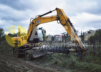 Гидробур на экскаватор JCB JS160